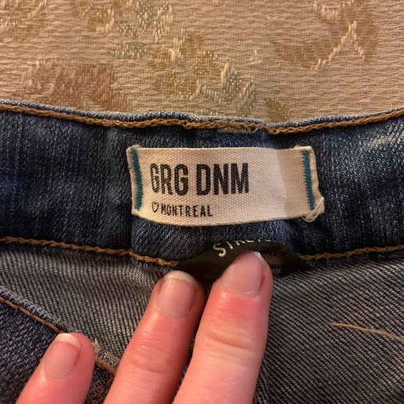 High waisted jean shorts - Picture 3 of 4